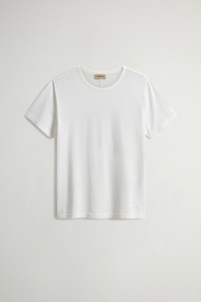 PÓLÓ WOOLRICH LUXE JERSEY T-SHIRT - Kép 5
