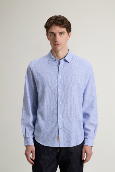ING WOOLRICH LINEN SHIRT YD - Kép 1