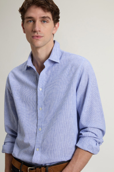 ING WOOLRICH LINEN SHIRT YD - Kép 4