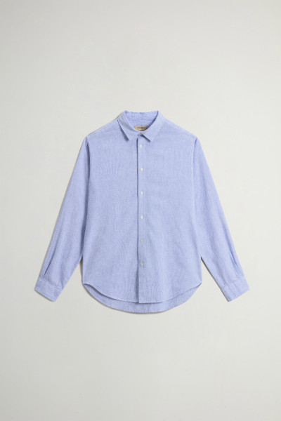 ING WOOLRICH LINEN SHIRT YD - Kép 5