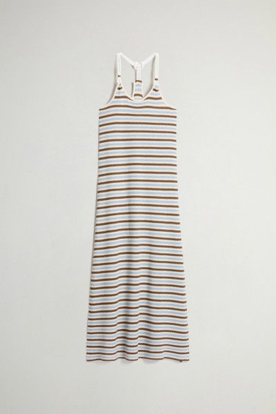 ŠATY WOOLRICH STRIPED JERSEY DRESS - Fotografie č. 1