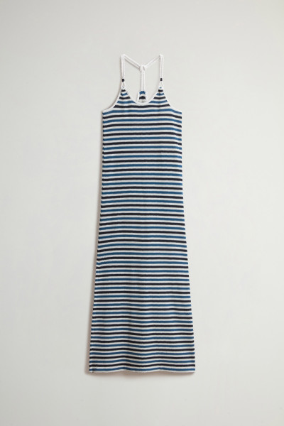 ŠATY WOOLRICH STRIPED JERSEY DRESS - Fotografie č. 5