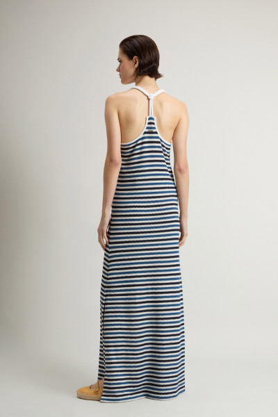 ŠATY WOOLRICH STRIPED JERSEY DRESS - Fotografie č. 3