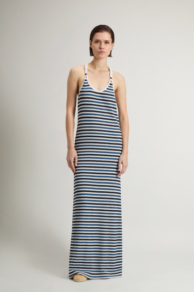 ŠATY WOOLRICH STRIPED JERSEY DRESS - Fotografie č. 1