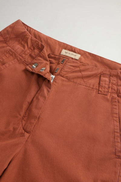 NADRÁG WOOLRICH POPLIN CARROT PANTS - Kép 4