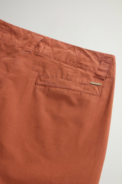 NADRÁG WOOLRICH POPLIN CARROT PANTS - Kép 5