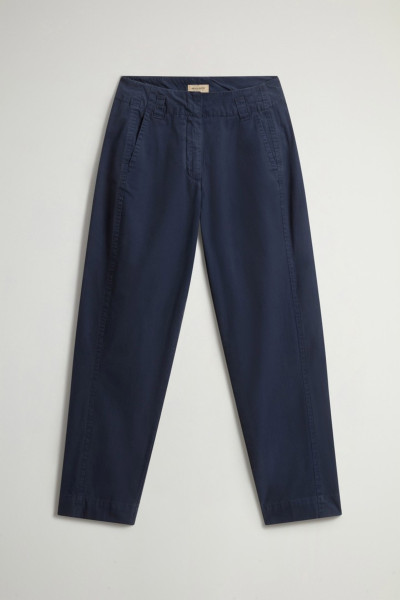 NADRÁG WOOLRICH POPLIN CARROT PANTS - Kép 3