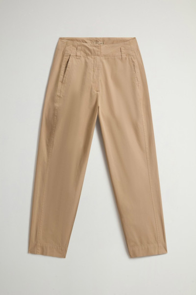 NADRÁG WOOLRICH POPLIN CARROT PANTS - Kép 3