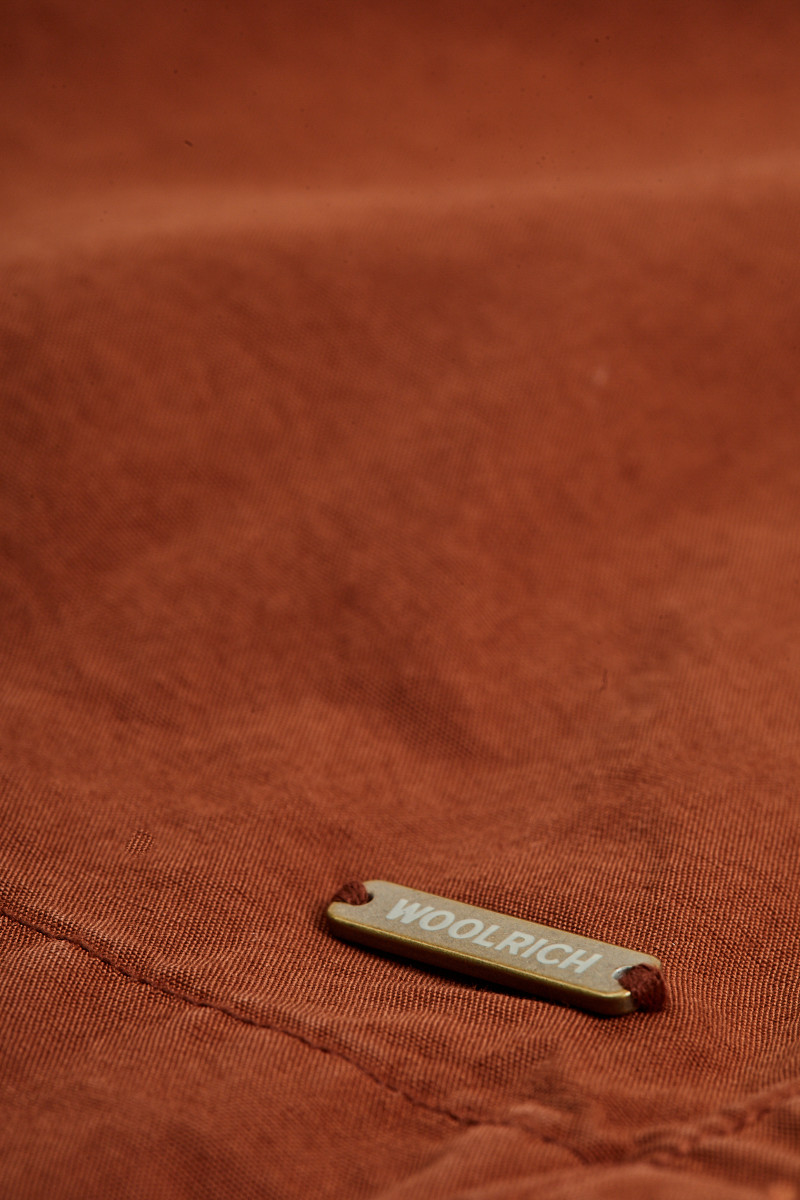 Košeľa Woolrich Poplin Overshirt Acorn