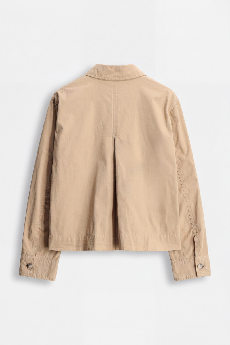 Košeľa Woolrich Poplin Overshirt White Pepper