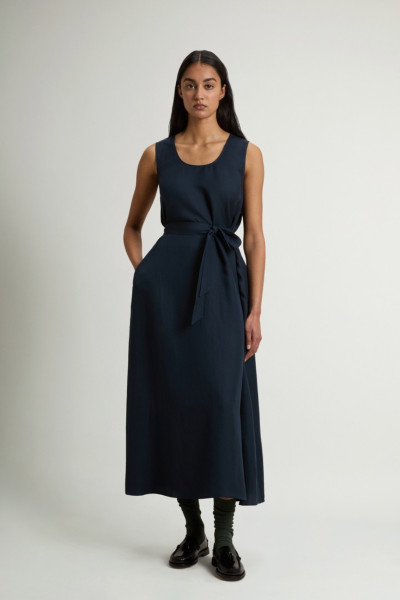 RUHA WOOLRICH VISCOSE LINEN TANK DRESS - Kép 1