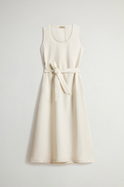 RUHA WOOLRICH VISCOSE LINEN TANK DRESS - Kép 5