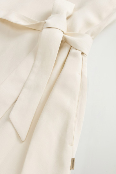 RUHA WOOLRICH VISCOSE LINEN TANK DRESS - Kép 7