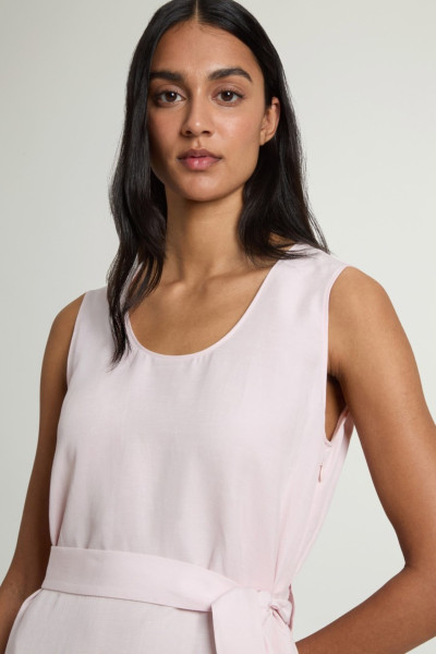 RUHA WOOLRICH VISCOSE LINEN TANK DRESS - Kép 4