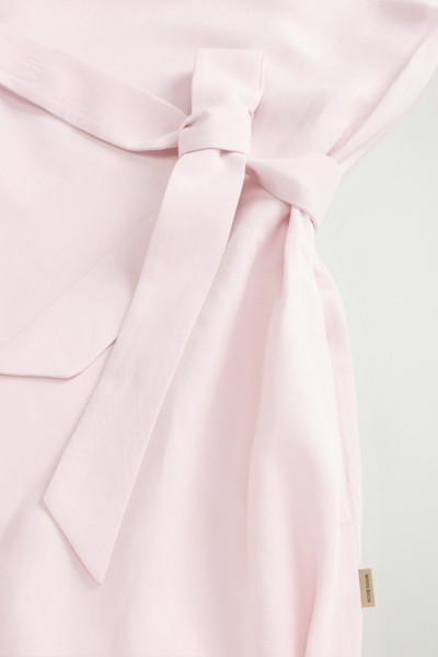 RUHA WOOLRICH VISCOSE LINEN TANK DRESS - Kép 7