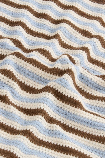 KOŠILE WOOLRICH STRIPED JERSEY SHIRT - Fotografie č. 7
