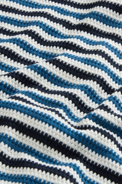 KOŠILE WOOLRICH STRIPED JERSEY SHIRT - Fotografie č. 3
