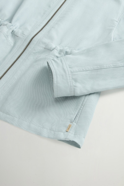 ING WOOLRICH VISCOSE LINEN OVERSHIRT - Kép 7