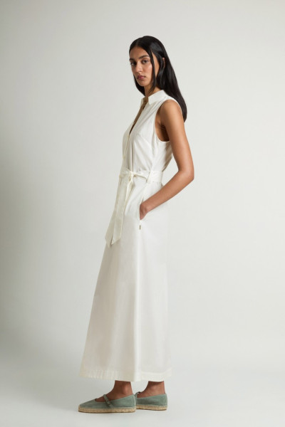 ŠATY WOOLRICH COTTON POPLIN SHIRT DRESS - Fotografie č. 2