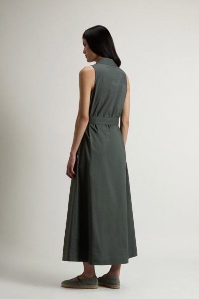 ŠATY WOOLRICH COTTON POPLIN SHIRT DRESS - Fotografie č. 3