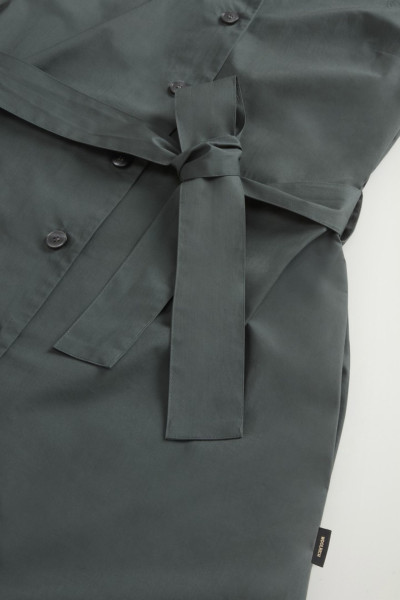 ŠATY WOOLRICH COTTON POPLIN SHIRT DRESS - Fotografie č. 7