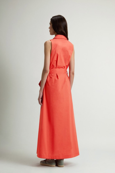 ŠATY WOOLRICH COTTON POPLIN SHIRT DRESS - Fotografie č. 3