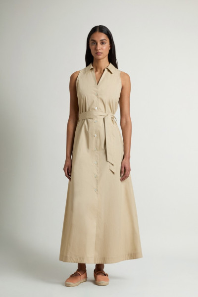 ŠATY WOOLRICH COTTON POPLIN SHIRT DRESS - Fotografie č. 1