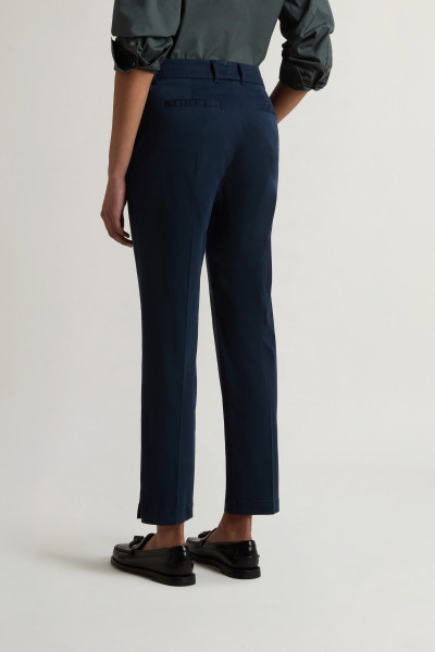 NADRÁG WOOLRICH STRETCH SATIN CHINO PANTS - Kép 2