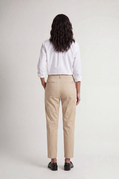 NADRÁG WOOLRICH STRETCH SATIN CHINO PANTS - Kép 3