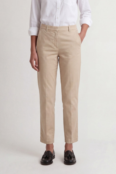 NADRÁG WOOLRICH STRETCH SATIN CHINO PANTS - Kép 1
