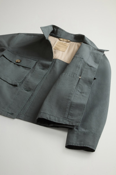 ING WOOLRICH CANVAS FIELD OVERSHIRT - Kép 6