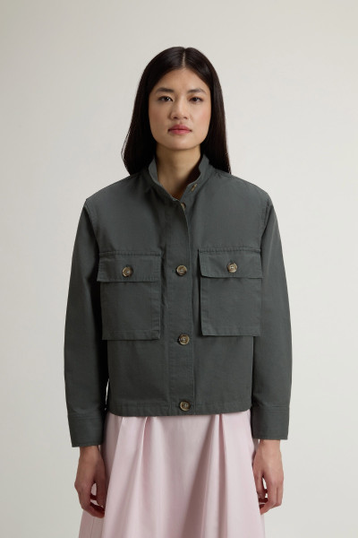 ING WOOLRICH CANVAS FIELD OVERSHIRT - Kép 1