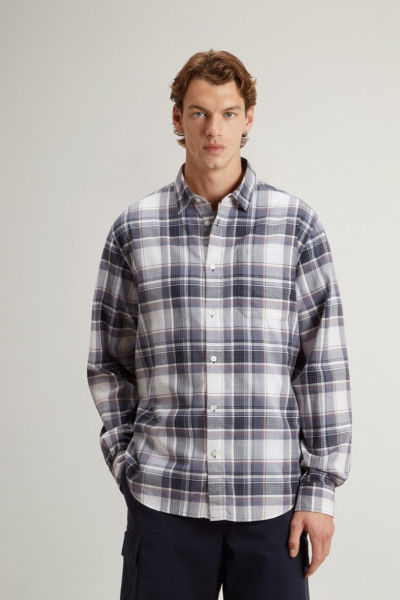 ING WOOLRICH SUMMER CHECK WARREN SHIRT - Kép 1