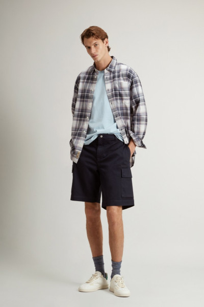 ING WOOLRICH SUMMER CHECK WARREN SHIRT - Kép 2