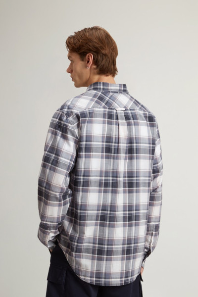 ING WOOLRICH SUMMER CHECK WARREN SHIRT - Kép 3