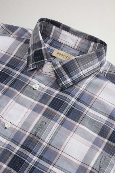 ING WOOLRICH SUMMER CHECK WARREN SHIRT - Kép 6