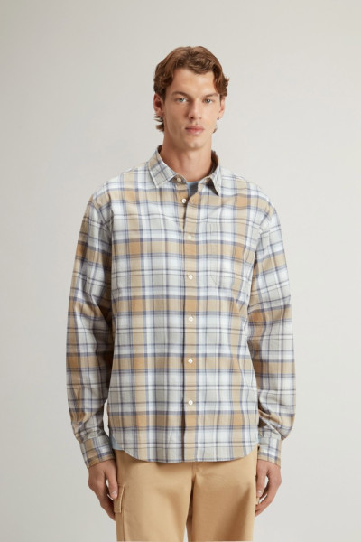 ING WOOLRICH SUMMER CHECK WARREN SHIRT - Kép 1