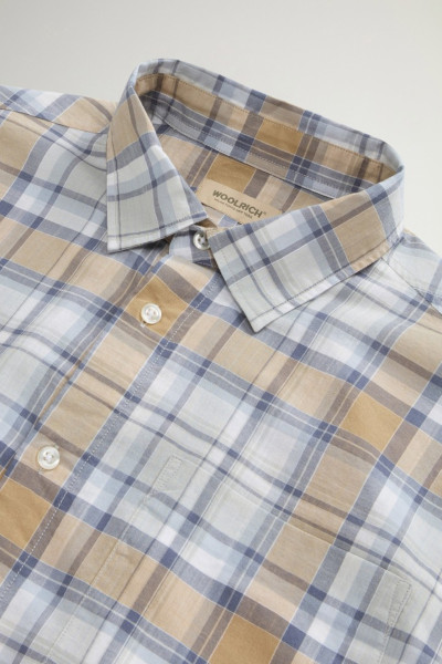 ING WOOLRICH SUMMER CHECK WARREN SHIRT - Kép 6