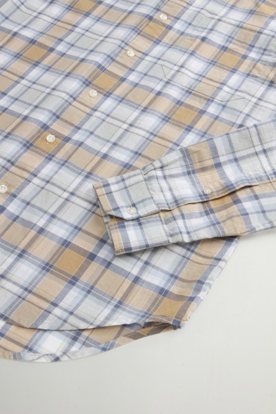 ING WOOLRICH SUMMER CHECK WARREN SHIRT - Kép 7