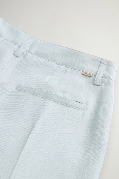 NADRÁG WOOLRICH VISCOSE LINEN PANTS - Kép 5
