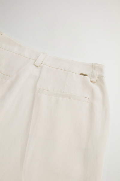 NADRÁG WOOLRICH VISCOSE LINEN PANTS - Kép 4