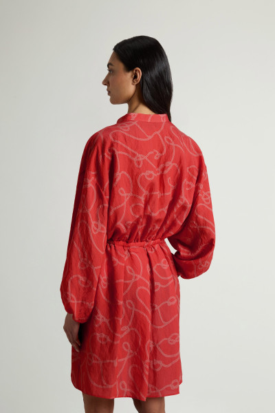 RUHA WOOLRICH FLUID SHORT DRESS - Kép 3