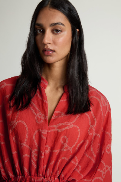 RUHA WOOLRICH FLUID SHORT DRESS - Kép 4