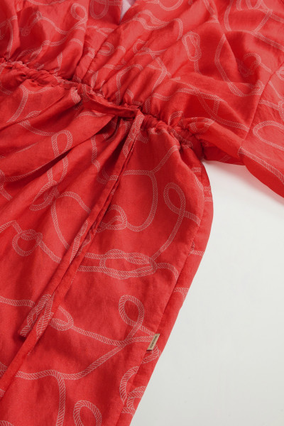 RUHA WOOLRICH FLUID SHORT DRESS - Kép 7