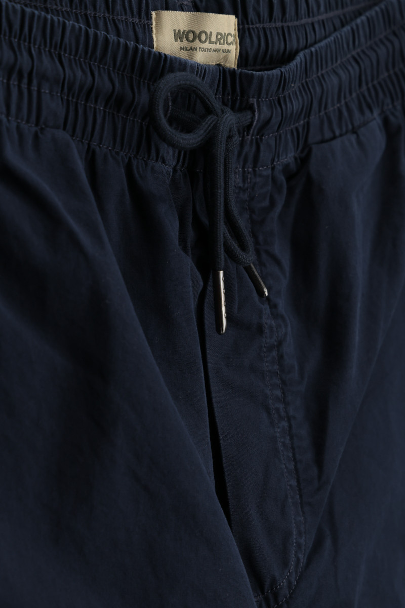 Nohavice Woolrich Poplin Pant Gd Melton Blue
