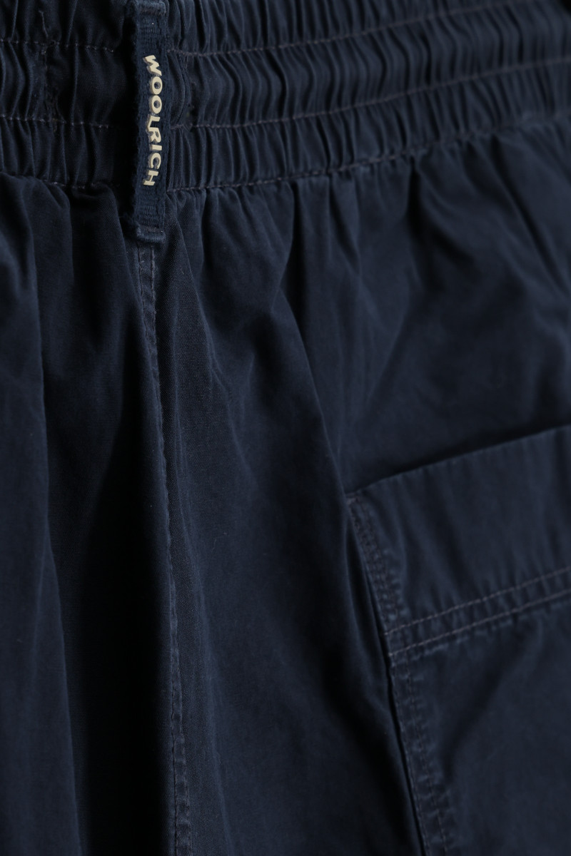 Nohavice Woolrich Poplin Pant Gd Melton Blue