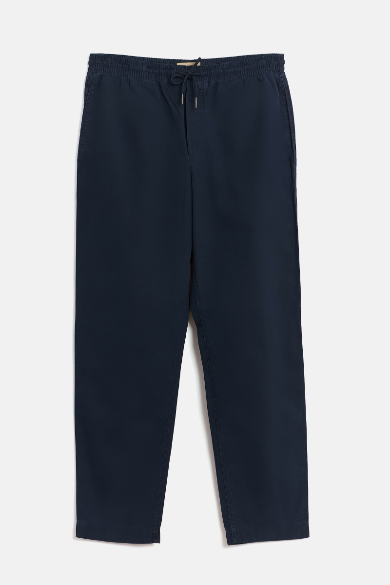 Nohavice Woolrich Poplin Pant Gd Melton Blue