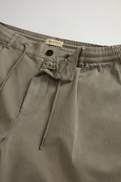 NADRÁG WOOLRICH COTTON TWILL MILTON PANT GD - Kép 4