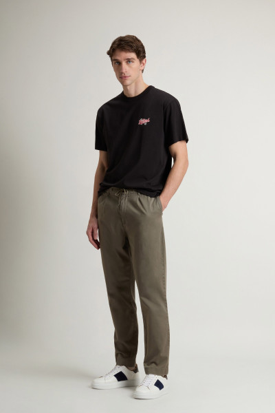 NADRÁG WOOLRICH COTTON TWILL MILTON PANT GD - Kép 1