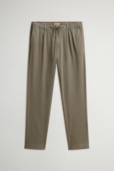 NADRÁG WOOLRICH COTTON TWILL MILTON PANT GD - Kép 3